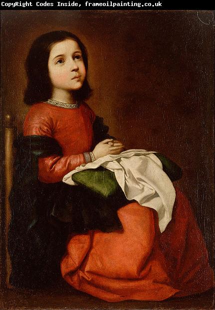 Francisco de Zurbaran Childhood of the Virgin